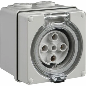 Clipsal Schneider Easy56 Round 5 Pin 32Amp Industrial Wall Socket IP66 EY56SO532 - Picture 1 of 1
