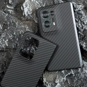 Real Carbon Case For OPPO Find N2 Carbon Fiber Ultra Thin Karbon Cover Case - Picture 1 of 7