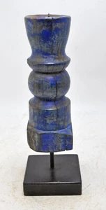 Antiker Kerzenständer Holz Paga Bein Original Alt Handgeschnitzt - Bild 1 von 7