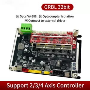 LUNYEE GRBL 4Axis Stepper Motor Controller Control Board For CNC Laser Engraver - Picture 1 of 12