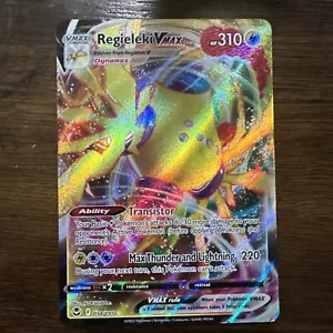 Pokemon Card - Silver Tempest 058/195 - REGIELEKI VMAX - Picture 1 of 2
