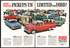 1963 Ford print ad 23 Models Pickup Trucks