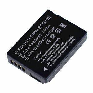 DMW-BCG10 BCG10E BCG10PP Batteria per Panasonic Lumix DMC-TZ8 TZ10 TZ6 TZ7 TZ20