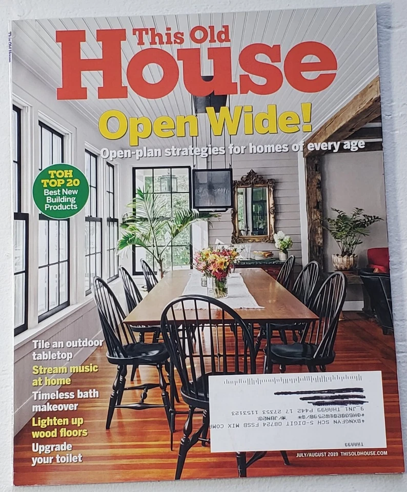 This Old House Magazine July/August 2019 Foto 1 de 1