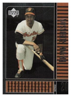 2000 Upper Deck Legends #50 Frank Robinson  Baltimore Orioles - Image 1 of 2