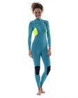 Jobe Victoria 3/2MM Chest Zip Teal Blue Ladies Wetsuit Jetski Wakeboard Waterski