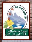 Beartooth Montana Wyoming Yellowstone Highway 212 Route Scenic Byway Sign