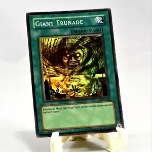 YuGiOh Giant Trunade SPELL RULER Super Rare 3D Holo MRL-048 NM Free S/H - Picture 1 of 2