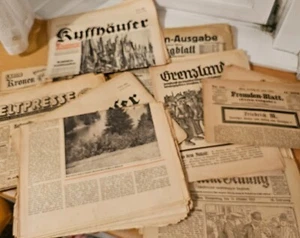 KONVOLUT --- 40 Alte verschiedene Zeitungen Österreich 1914 bis 1936, Gr ... - Bild 1 von 5