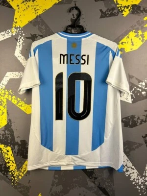 Messi Argentina Team Jersey Home Football Shirt 2024 Adidas Women Size L ig93 - Image 1 of 4