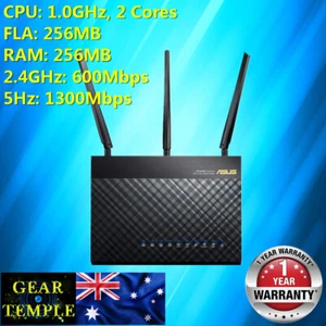 OEM Asus RT-AC68U V3 AC1900 Dual Band Wireless Gigabit Router AIMESH - Picture 1 of 2
