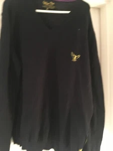 Blue Inc XL  Mens Black  L/s Jersey top - Picture 1 of 3