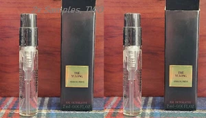2x Giorgio Armani Prive The Yulong Men's Cologne Sample 2ml Perfume 0.06 fl oz B - Picture 1 of 1