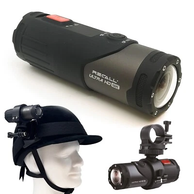 Horse Riding Camera Equestrian Rider Hat Helmet Cam 64GB HD 4K Extended Battery - Image 1 of 4