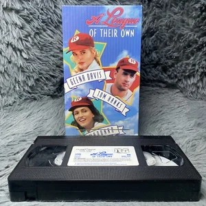A League of Their Own VHS 1992 Tom Hanks Madonna Geena David Columbia Tristar - Picture 1 of 8
