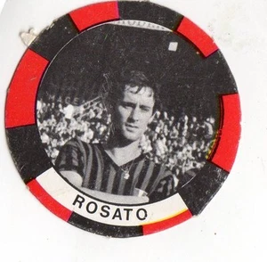 FIGURINA CALCIATORI BAGGIOLI CACCIA AL CAMPIONE 1970-71 MILAN ROSATO - Picture 1 of 1