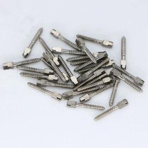 30 Pcs Dental Endo Root Canal Screw Post Conical Refills Golden/Titanium/Steel - Picture 1 of 48