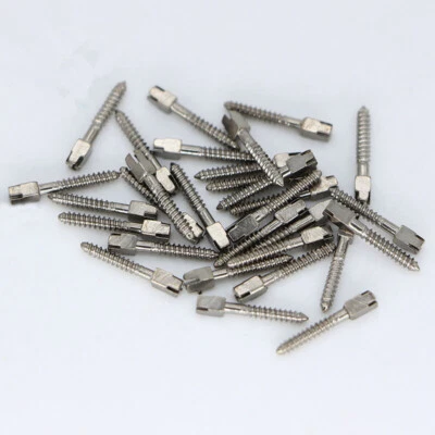30 Pcs Dental Endo Root Canal Screw Post Conical Refills Golden/Titanium/Steel - Image 1 of 4