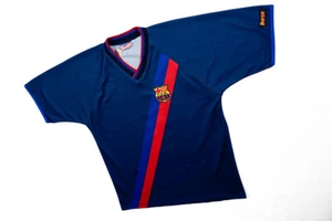 Camiseta FC Barcelona FCB Camiseta Maglia Maillot Kluivert Vintage Años 90 S-M - Imagen 1 de 12