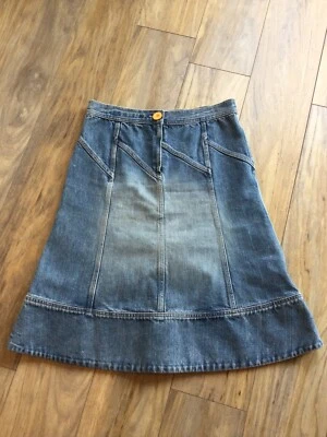 Marc Jacobs Denim Skirt Size 2 Retail 250.00 - Image 1 of 4