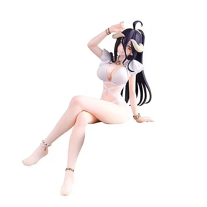 16CM Overlord Albedo Furyu Desktop Cute Bunny Girl Figure PVC Action Anime Model - Picture 1 of 5