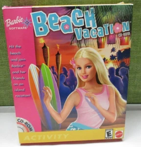 Barbie Beach Holiday CD-ROM 2001 en caja - Imagen 1 de 3