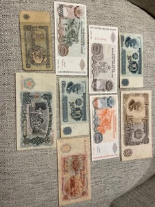 BANCONOTE BULGARIA UNC E CIRCOLATE - Foto 1 di 6