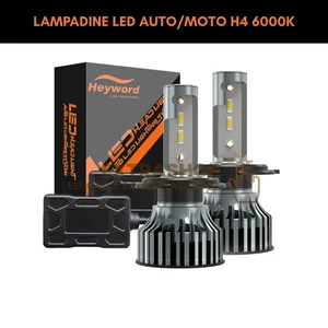 KIT 2 Lampadine LED H4 160W 6000K CANBUS Fari Auto Moto – Luce Bianca Luminosa - Foto 1 di 4