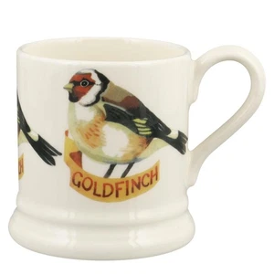 Emma Bridgewater Goldfinch Half Pint Mug English Earthenware 1GFI040002 - Picture 1 of 6