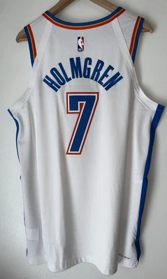 Chet Holmgren Oklahoma City Thunder Authentic Nike ADV NBA "Association" Jersey - Image 1 of 4