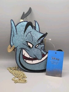 Aladdin Genie Disney Danielle Nicole Schultertasche Handtasche Glitzer Schimmer - Bild 1 von 6