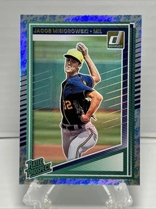 Panini Donruss 2025 - Rated Prospects Jacob Misiorowski #128 Rockets (RC) - Imagen 1 de 2