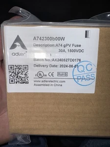 Adler A94 gPV 30A 1500VDC Photovoltaic Fuses Qty36 - Picture 1 of 2