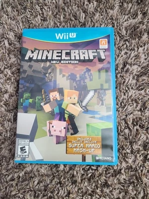 Minecraft Nintendo Wii U Edition Video Game CIB COMPLETE - Image 1 of 4