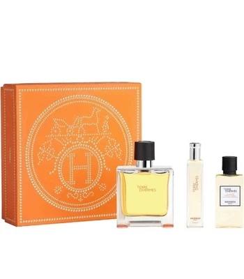 Hermes Terre D'Hermes Fragrance for Men 3 Piece Gift Set - Image 1 of 4
