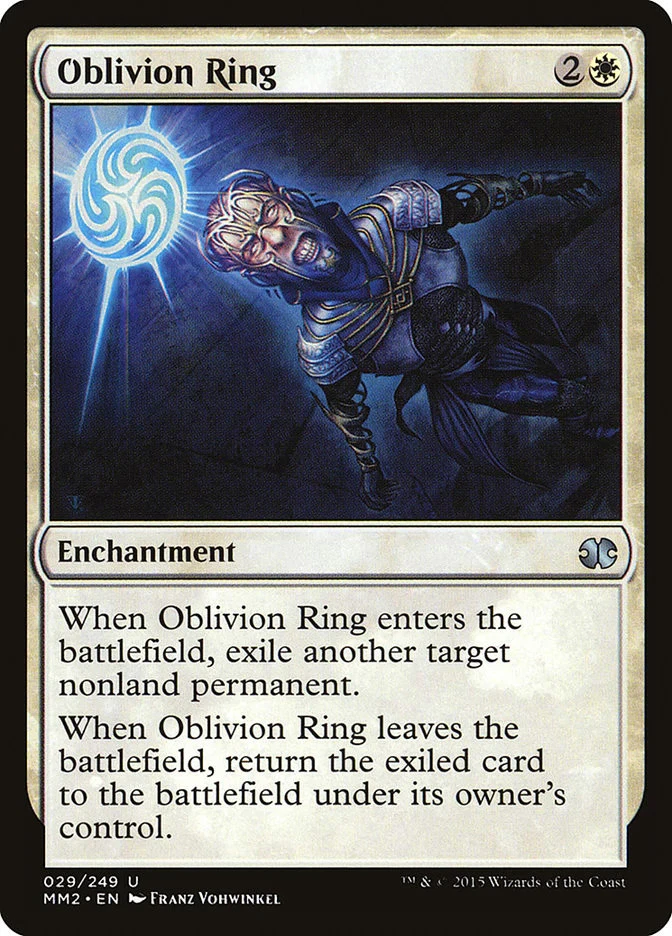 Oblivion Ring [Modern Masters 2015] Moderately Played - Image 1 of 1