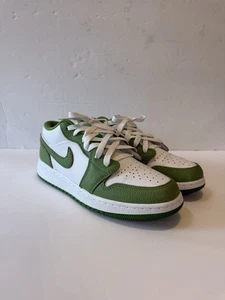 Jordan Air Jordan 1 Low SE Jungen 5,5Y "Top Zustand" Grün - Bild 1 von 7