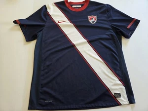 Authentic Nike Dri-Fit 2010 2011 Team USA US Fußball Trikot Herren XL (369253-451) - Bild 1 von 8