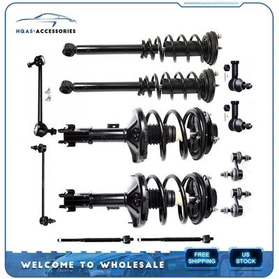 Front Rear Struts Sway Bars Tie Rods Assembly For Mitsubishi Eclipse 2000-2005 - Image 1 of 4