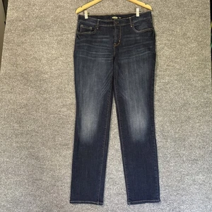 Old Navy Damen High Rise Straight Leg Jeans Größe 12 TALL - Bild 1 von 8