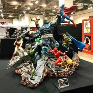 JLA VS Darkseid statue figure DIGITAL STL FILE 3d READY TO PRINT SUPERMAN - Picture 1 of 12