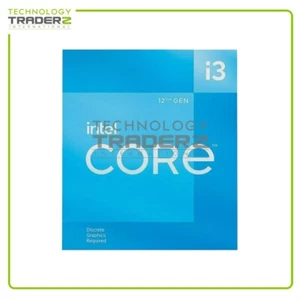** BX8071512100F Intel Core i3-12100F Quad-Core 3.30GHz 12MB 58W Processor** - Picture 1 of 1