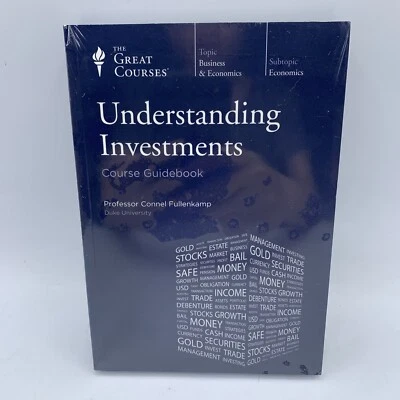 Great Courses: Understanding Investments By Connel Fullenkamp 4 Disc DVD + Book - Image 1 of 3