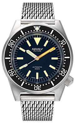 Nuevo Reloj de Malla Squale 1521 50 Atmos Militare Blasted (Mate) - 2 Años de Garantía Foto 1 de 4