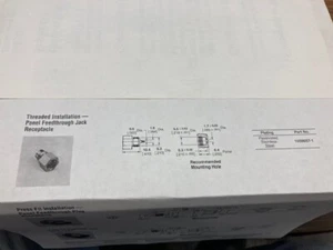 1059657-1 TE Connectivity connector mini OSP panel jack 50 ohm - Picture 1 of 1