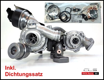 Turbolader VW Transporter T5 2.0TDI 180PS 132KW 03L145715D 53049700139 03L145701 - Bild 1 von 4