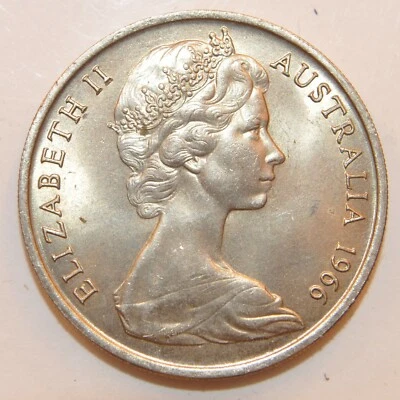 1966 Twenty Cent Australia - Image 1 of 2