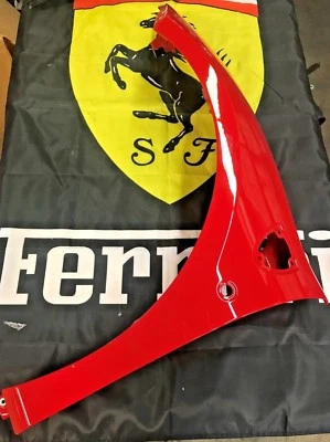 FERRARI 488 GTB SPIDER FRONT LEFT DRIVER SIDE FENDER RED OEM 87523911  - Image 1 of 4