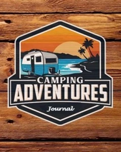 Camping Adventures Camping Journal and Logbook. Memory Maker. Softcover - Picture 1 of 8