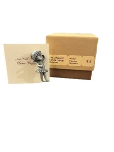 Hallmark Pewter Figurine Joan Walsh Anglund DANCE HAPPY Ballerina IOB - Picture 1 of 14